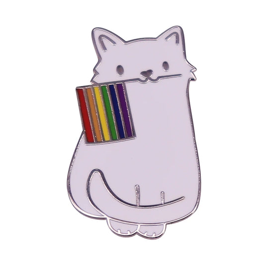 🐾🌈 Purrade Pride Pin