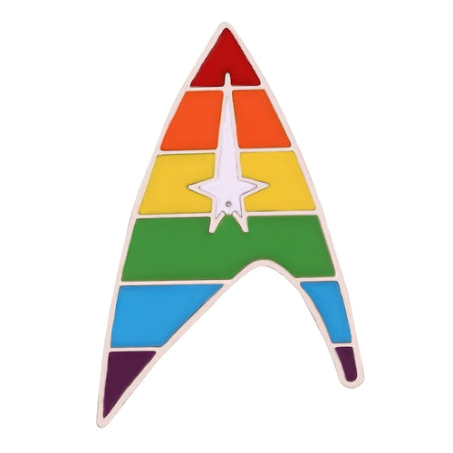 Pride Retro Enamel Pins – Peace, Pride & Intergalactic Vibes 🌈✌️🚀