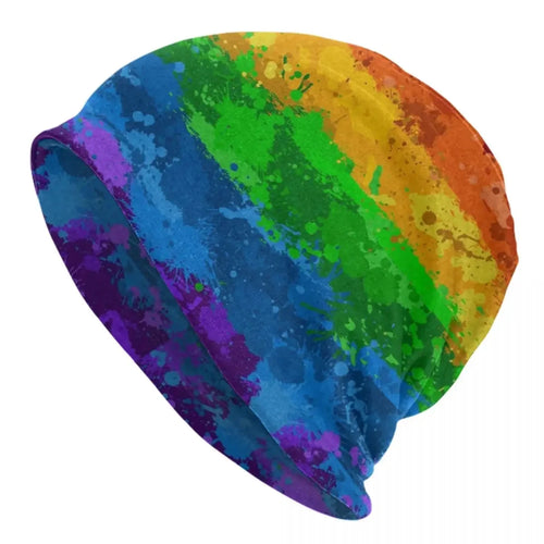 Unisex Pride Knit Beanie – Warm, Soft, and Full of Style Skullie - One Size🧶🌈