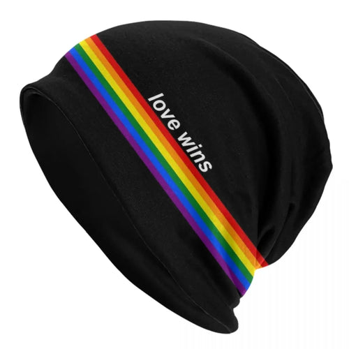 Unisex Pride Knit Beanie – Warm, Soft, and Full of Style Skullie - One Size🧶🌈