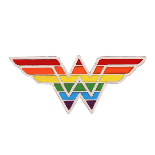 Pride Retro Enamel Pins – Peace, Pride & Intergalactic Vibes 🌈✌️🚀