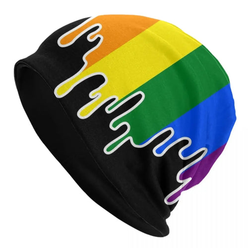 Unisex Pride Knit Beanie – Warm, Soft, and Full of Style Skullie - One Size🧶🌈