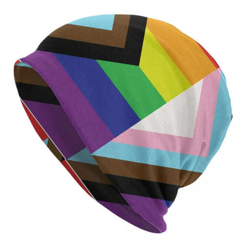 Unisex Pride Knit Beanie – Warm, Soft, and Full of Style Skullie - One Size🧶🌈