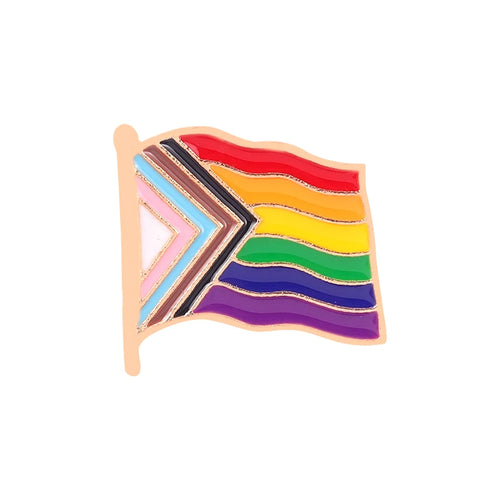 Pride Retro Enamel Pins – Peace, Pride & Intergalactic Vibes 🌈✌️🚀