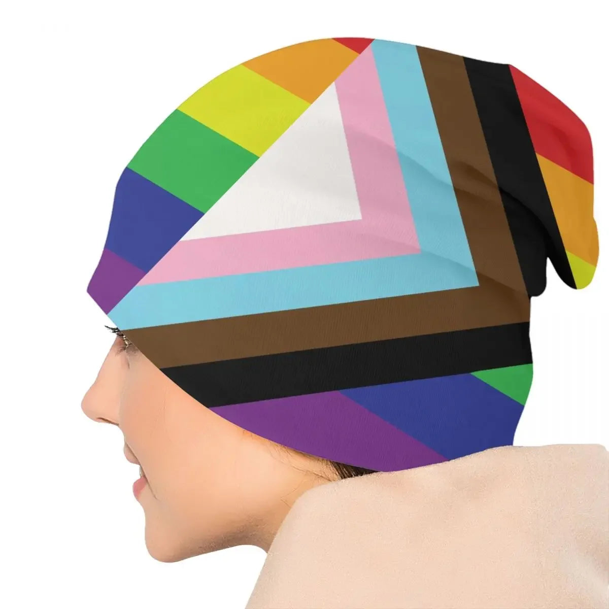 Unisex Pride Knit Beanie – Warm, Soft, and Full of Style Skullie - One Size🧶🌈