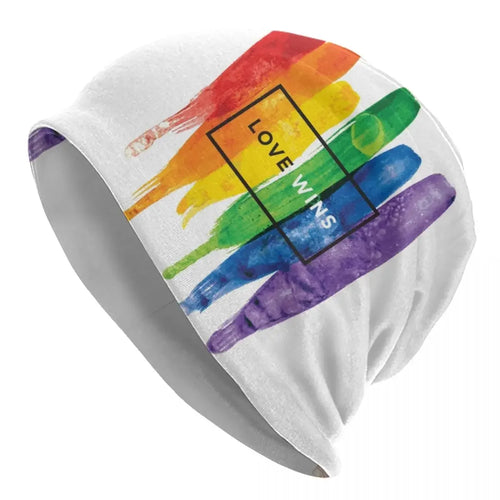 Unisex Pride Knit Beanie – Warm, Soft, and Full of Style Skullie - One Size🧶🌈