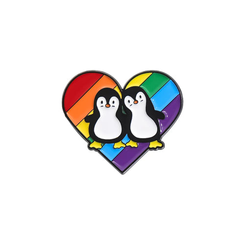 Pride Retro Enamel Pins – Peace, Pride & Intergalactic Vibes 🌈✌️🚀