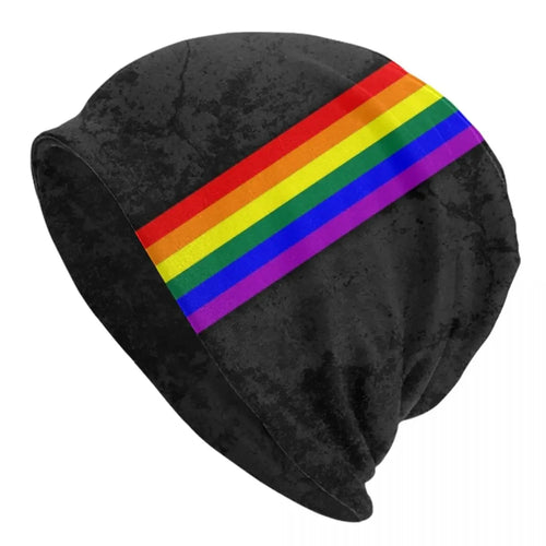 Unisex Pride Knit Beanie – Warm, Soft, and Full of Style Skullie - One Size🧶🌈