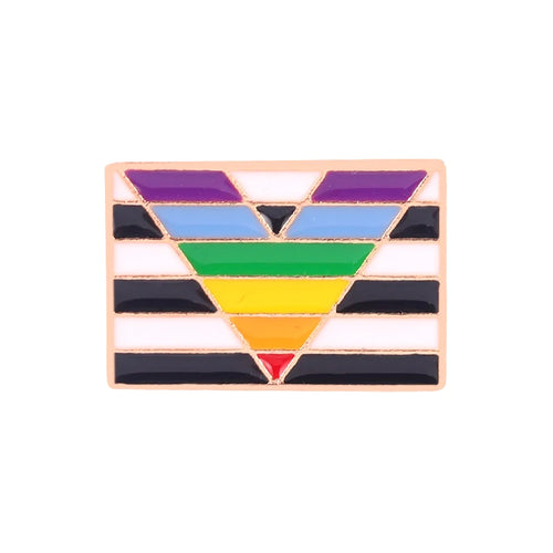 Pride Retro Enamel Pins – Peace, Pride & Intergalactic Vibes 🌈✌️🚀