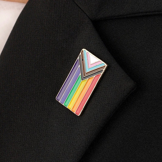 🌈 Rainbow Rights Pin