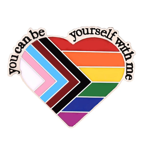 Pride Retro Enamel Pins – Peace, Pride & Intergalactic Vibes 🌈✌️🚀
