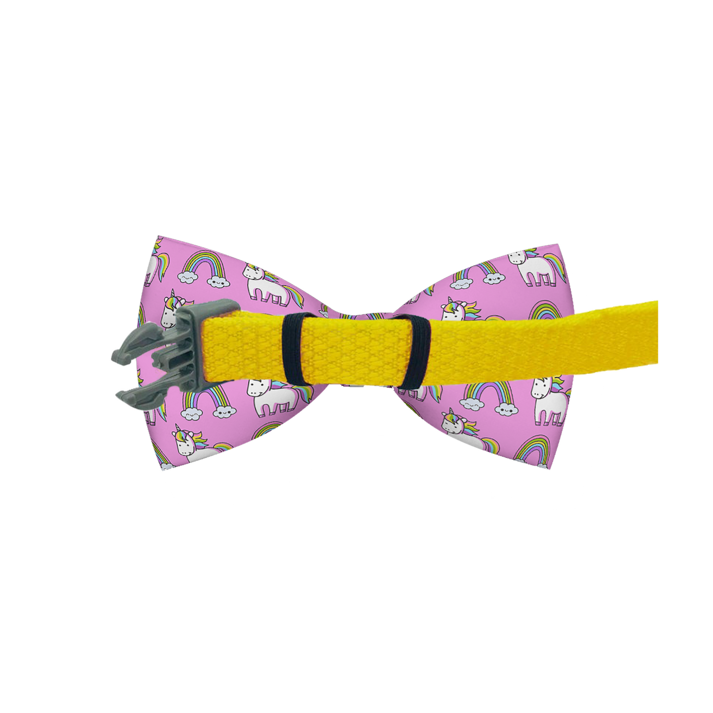🦄 Unicorn Rainbow Dog Bow Tie 🌈 – Magical Pet Accessory for Pride & Everyday Glam